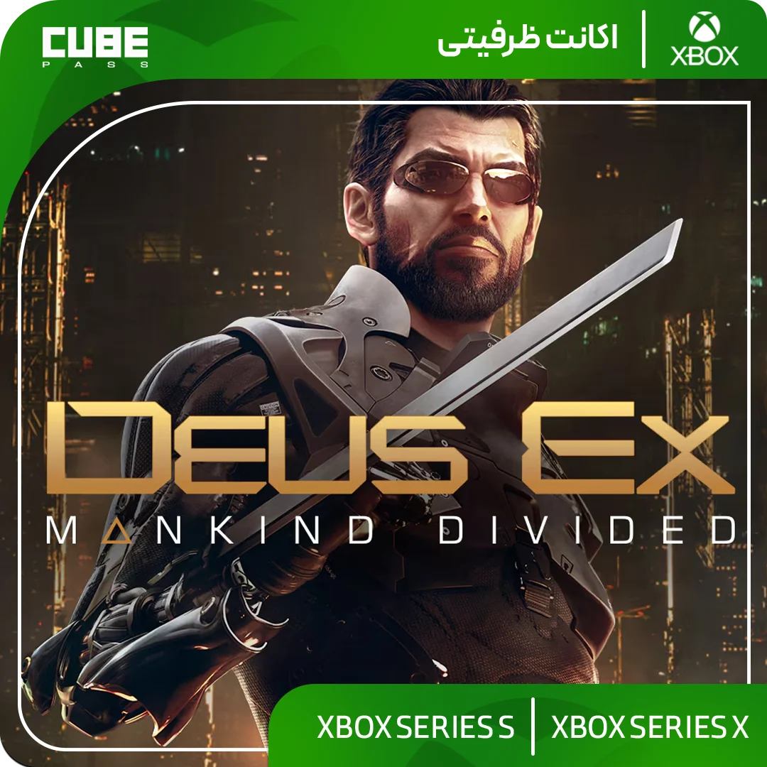اکانت بازی deus ex mankind divided